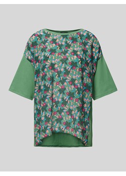 T-shirt z nadrukiem ze wzorem model ‘MALAGA’ ze sklepu Peek&Cloppenburg  w kategorii Bluzki damskie - zdjęcie 171447371