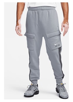 Męskie bojówki z dzianiny Nike Air - Szary ze sklepu Nike poland w kategorii Spodnie męskie - zdjęcie 171447581