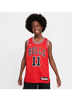 Koszulka dla dużych dzieci Nike NBA Swingman Chicago Bulls 2023/24 Icon Edition - Czerwony ze sklepu Nike poland w kategorii T-shirty chłopięce - zdjęcie 171447622