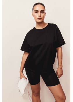 H & M - Bawełniany T-shirt - Czarny ze sklepu H&M w kategorii Bluzki damskie - zdjęcie 171448010