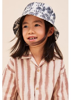 H & M - Kapelusz wędkarski z diagonalu w nadruki - Biały ze sklepu H&M w kategorii Czapki dziecięce - zdjęcie 171448140