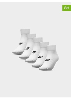4F Skarpety (5 par) w kolorze białym ze sklepu Limango Polska w kategorii Skarpetki męskie - zdjęcie 171448663