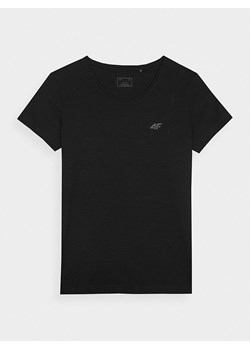 4F Koszulka w kolorze czarnym ze sklepu Limango Polska w kategorii Bluzki damskie - zdjęcie 171448693
