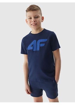 4F Koszulka w kolorze granatowym ze sklepu Limango Polska w kategorii T-shirty chłopięce - zdjęcie 171448774