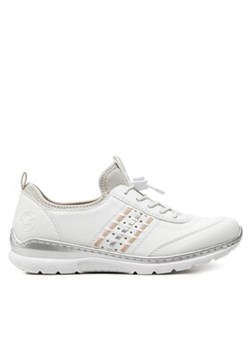 Rieker Sneakersy L3259-80 Biały ze sklepu MODIVO w kategorii Buty sportowe damskie - zdjęcie 171449433