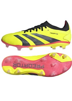 Buty piłkarskie adidas Predator Pro Fg IG7776 żółte ze sklepu ButyModne.pl w kategorii Buty sportowe męskie - zdjęcie 171449581