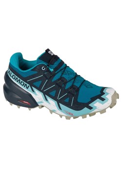 Buty Salomon Speedcross 6 W 474662 niebieskie ze sklepu ButyModne.pl w kategorii Buty trekkingowe męskie - zdjęcie 171449610