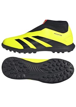 Buty piłkarskie adidas Predator League Ll Tf Jr IG5432 żółte ze sklepu ButyModne.pl w kategorii Buty sportowe dziecięce - zdjęcie 171449643