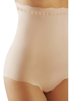 Wysokie figi damskie wyszczuplające beżowe Agilla, Kolor beżowy, Rozmiar XL, EMILI ze sklepu Primodo w kategorii Bielizna wyszczuplająca - zdjęcie 171450222