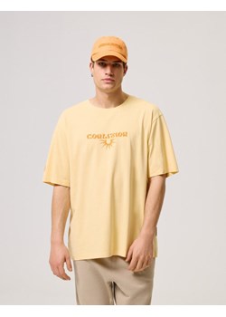 Koszulka CLTN T 0824 J. Żółty S ze sklepu Diverse w kategorii T-shirty męskie - zdjęcie 171450363