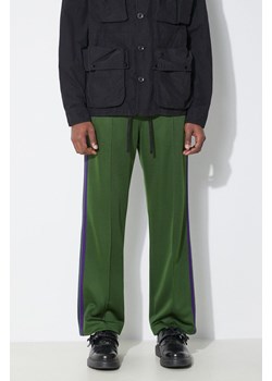 Needles spodnie dresowe kolor zielony z aplikacją NS246 ze sklepu PRM w kategorii Spodnie męskie - zdjęcie 171450540
