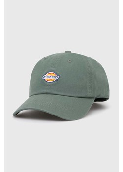 Dickies czapka kolor zielony z aplikacją ze sklepu PRM w kategorii Czapki z daszkiem męskie - zdjęcie 171450544