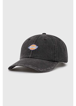 Dickies czapka z daszkiem bawełniana kolor czarny z aplikacją ze sklepu PRM w kategorii Czapki z daszkiem męskie - zdjęcie 171450554