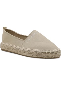 CALVIN KLEIN JEANS ROPE WEDGE BEIGE ze sklepu Gomez Fashion Store w kategorii Espadryle damskie - zdjęcie 171451774