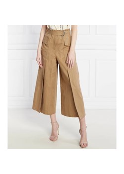 Weekend MaxMara Spodnie PINIDE | flare fit | z dodatkiem lnu ze sklepu Gomez Fashion Store w kategorii Spodnie damskie - zdjęcie 171451784