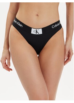 Calvin Klein Swimwear Dół od bikini KW0KW02353 Czarny ze sklepu MODIVO w kategorii Stroje kąpielowe - zdjęcie 171451861