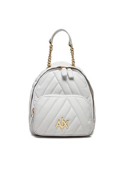 Plecak Armani Exchange 942889 2F745 47710 Biały ze sklepu eobuwie.pl w kategorii Plecaki - zdjęcie 171452752