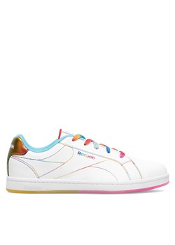 Sneakersy Reebok Royal Complete Cln 100033262K Biały ze sklepu eobuwie.pl w kategorii Buty sportowe dziecięce - zdjęcie 171452873