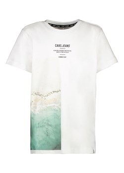 Cars Jeans Koszulka &quot;Harv&quot; w kolorze białym ze sklepu Limango Polska w kategorii T-shirty męskie - zdjęcie 171453062