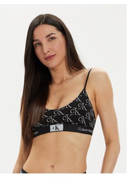Calvin Klein Underwear Biustonosz top 000QF7216E Czarny ze sklepu MODIVO w kategorii Biustonosze - zdjęcie 171453770
