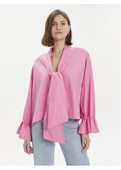 Pinko Bluzka Dedita Camicia 103460 A19U Różowy Oversize ze sklepu MODIVO w kategorii Bluzki damskie - zdjęcie 171453783