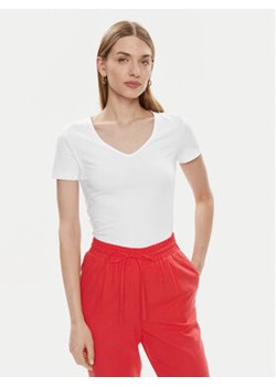 Noisy May T-Shirt Katinka 27028797 Biały Tight Fit ze sklepu MODIVO w kategorii Bluzki damskie - zdjęcie 171453832