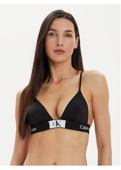 Calvin Klein Swimwear Góra od bikini KW0KW02451 Czarny ze sklepu MODIVO w kategorii Stroje kąpielowe - zdjęcie 171454170