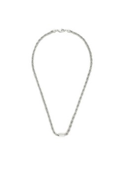 Armani Exchange Naszyjnik Icon Chains AXG0125040 Srebrny ze sklepu MODIVO w kategorii Naszyjniki męskie - zdjęcie 171454360