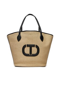 TWINSET Torebka 241TD8140 Beżowy ze sklepu MODIVO w kategorii Torby Shopper bag - zdjęcie 171454384