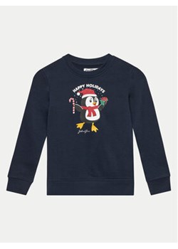 Jack&Jones Junior Bluza Toon 12222091 Granatowy Regular Fit ze sklepu MODIVO w kategorii Bluzy chłopięce - zdjęcie 171454502