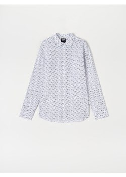 Sinsay - Koszula slim fit - biały ze sklepu Sinsay w kategorii Koszule męskie - zdjęcie 171454912
