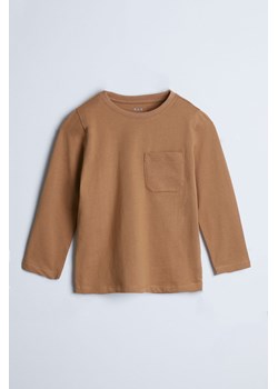 Brązowa dzianinowa bluzka - unisex - Limited Edition ze sklepu 5.10.15 w kategorii T-shirty chłopięce - zdjęcie 171455412