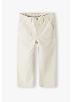 Jeansowe spodnie dziewczęce z szerokimi nogawkami - 5.10.15. ze sklepu 5.10.15 w kategorii Spodnie dziewczęce - zdjęcie 171455413