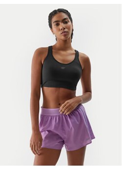 4F Szorty sportowe 4FWSS24TFSHF502 Fioletowy Regular Fit ze sklepu MODIVO w kategorii Szorty - zdjęcie 171455704