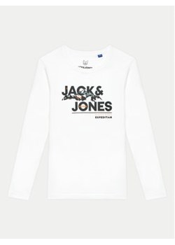 Jack&Jones Junior Bluzka Hunter 12221208 Biały Regular Fit ze sklepu MODIVO w kategorii T-shirty chłopięce - zdjęcie 171455714