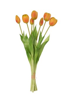 J-Line sztuczne kwiaty Bouquet Tulips 7-pack ze sklepu ANSWEAR.com w kategorii Dekoracje - zdjęcie 171455970