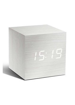 Gingko Design zegar stołowy Cube Click Clock ze sklepu ANSWEAR.com w kategorii Zegary - zdjęcie 171456080