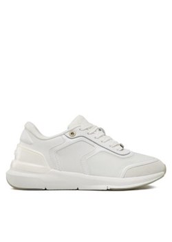 Calvin Klein Sneakersy Flexi Runner Lace Up HW0HW01370 Biały ze sklepu MODIVO w kategorii Buty sportowe damskie - zdjęcie 171457413