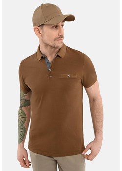 Bawełniana koszulka polo O-NICK ze sklepu Volcano.pl w kategorii T-shirty męskie - zdjęcie 171457471