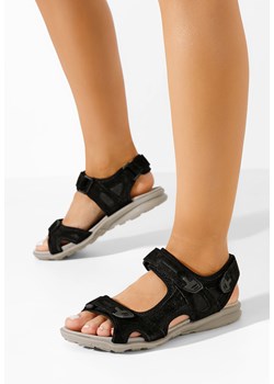 Czarne sandały sportowe damskie Alita ze sklepu Zapatos w kategorii Sandały damskie - zdjęcie 171459522