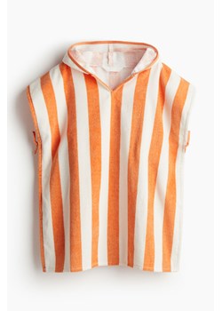 H & M - Ręcznik-ponczo we wzory - Pomarańczowy ze sklepu H&M w kategorii Ręczniki dla dzieci - zdjęcie 171459960