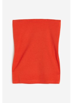 H & M - Top bandeau - Pomarańczowy ze sklepu H&M w kategorii Bluzki damskie - zdjęcie 171459982