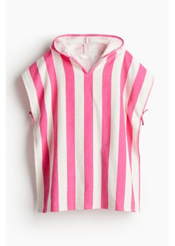 H & M - Ręcznik-ponczo we wzory - Różowy ze sklepu H&M w kategorii Ręczniki dla dzieci - zdjęcie 171459993