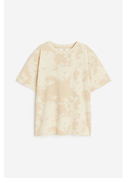 H & M - Dżersejowy T-shirt z nadrukiem - Beżowy ze sklepu H&M w kategorii T-shirty chłopięce - zdjęcie 171460063