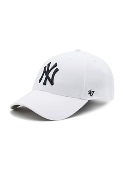 Czapka z daszkiem 47 Brand New York Yankees B-MVP17WBV-WHF Biały ze sklepu eobuwie.pl w kategorii Czapki z daszkiem damskie - zdjęcie 171460821
