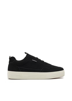Cropp - Czarne klasyczne sneakersy z białą podeszwą - czarny ze sklepu Cropp w kategorii Trampki męskie - zdjęcie 171474310