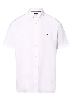 Tommy Hilfiger Koszula męska Mężczyźni Regular Fit Bawełna biały jednolity ze sklepu vangraaf w kategorii Koszule męskie - zdjęcie 171474634