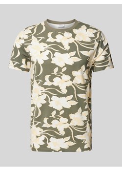T-shirt ze wzorem na całej powierzchni model ‘desert flower’ ze sklepu Peek&Cloppenburg  w kategorii T-shirty męskie - zdjęcie 171475272