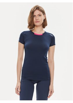 CMP Koszulka techniczna 32C6236 Granatowy Slim Fit ze sklepu MODIVO w kategorii Bluzki damskie - zdjęcie 171475593