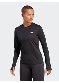 adidas Koszulka techniczna Run It Long-Sleeve Top HZ0113 Czarny Regular Fit ze sklepu MODIVO w kategorii Bluzki damskie - zdjęcie 171475621